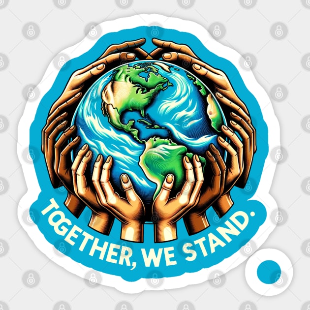 Together We Stand, Divided We Fall Sticker by NebulaWave